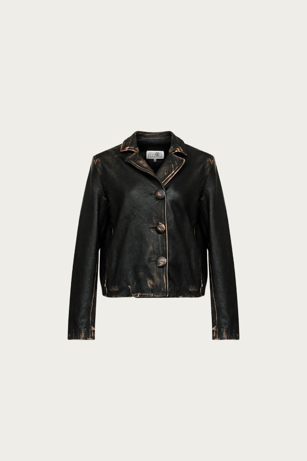 MM6 Maison Margiela Car Coat | Brown Worn | Canoe Club