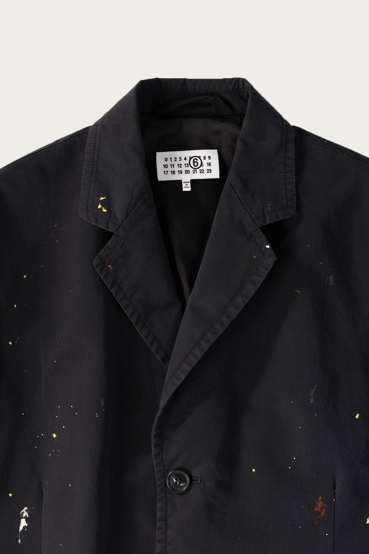 MM6 Maison Margiela - Cotton Painter Jacket - Black - Canoe Club