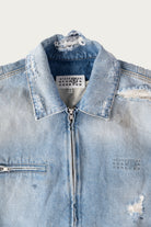 MM6 Maison Margiela - Denim Zip Jacket - Worn - Canoe Club