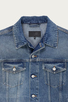 MM6 Maison Margiela - Distressed Denim Jacket - Light Blue - Canoe Club