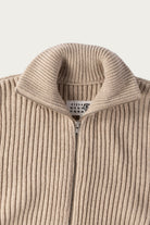 MM6 Maison Margiela - Distressed Zip Sweater - Grey - Canoe Club