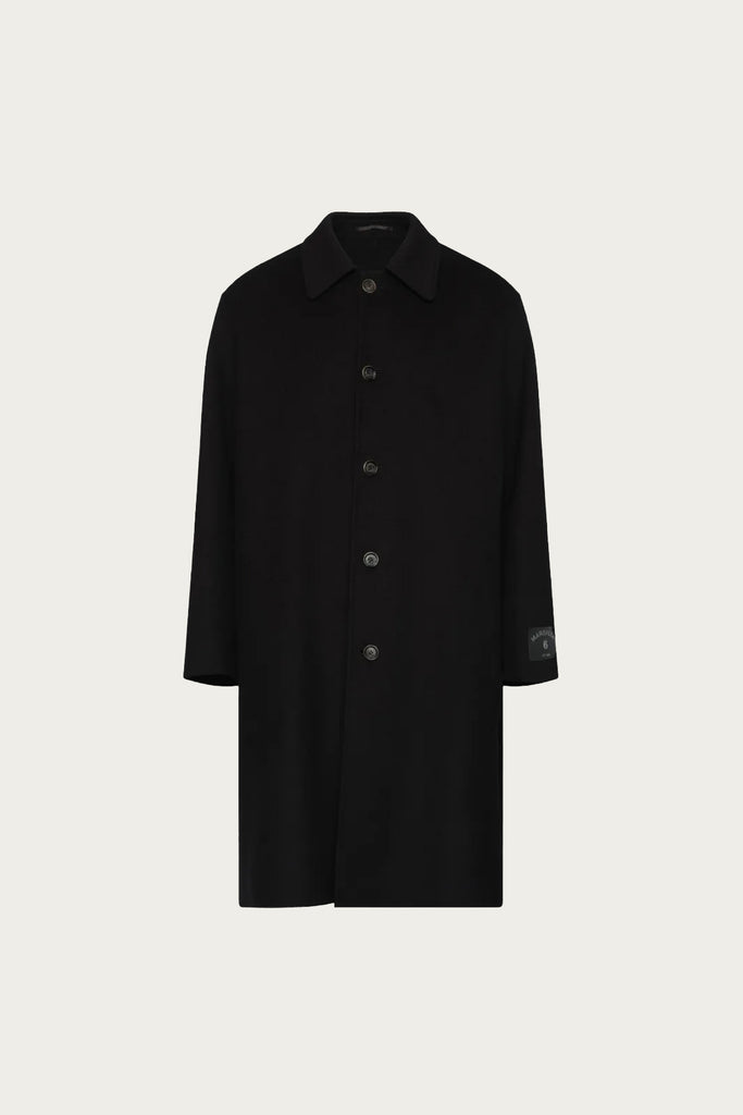 MM6 Maison Margiela◼︎ウールコクーンコート MM6 Maison Margiela Double-Faced Wool Coat | Black | Canoe Club