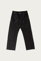 MM6 Maison Margiela - MM6 Double Knee Trousers - Black - Canoe Club