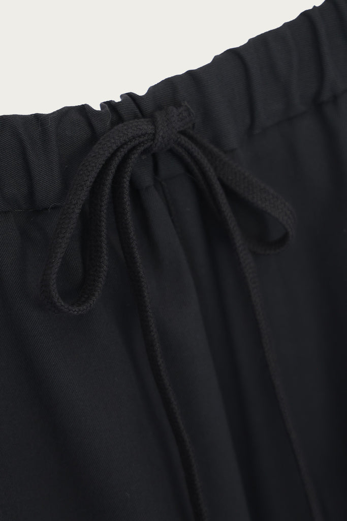 MM6 Maison Margiela - Easy Pants - Deep Black - Canoe Club