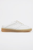 MM6 Maison Margiela - 6 Court Sneakers Mule - White - Canoe Club