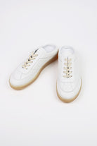MM6 Maison Margiela - 6 Court Sneakers Mule - White - Canoe Club
