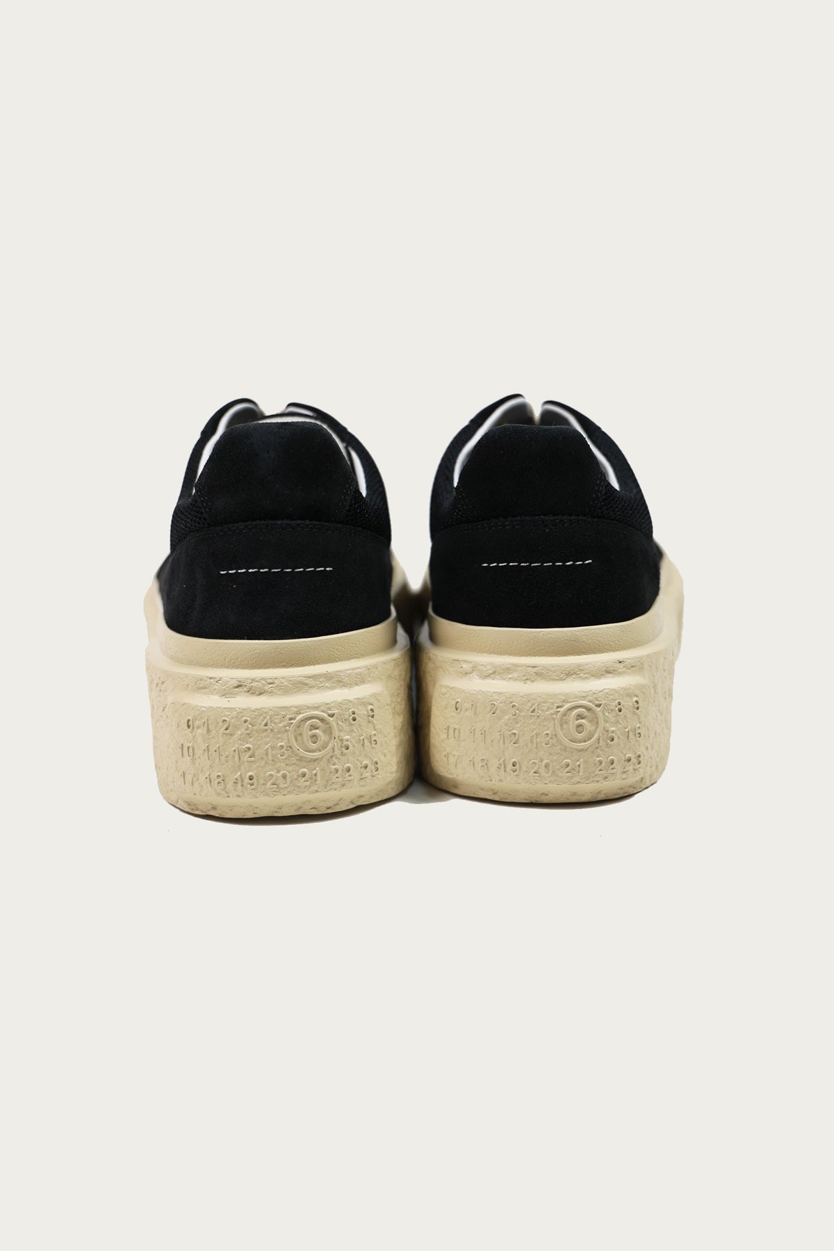 MM6 Maison Margiela Chunky Gambetta Sneakers | Black | Canoe Club