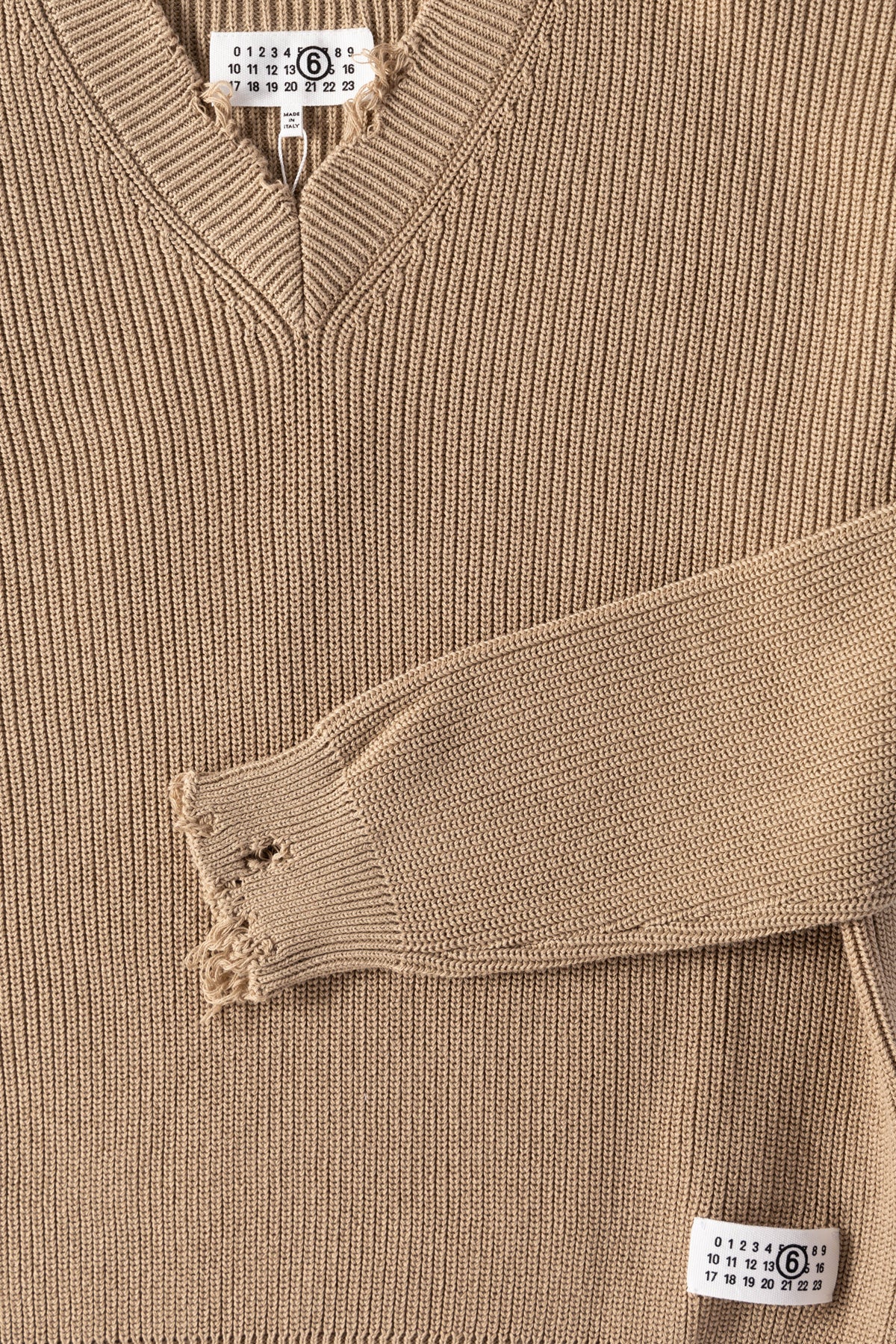 トップス Maison Martin Margiela 16SS V-NECK KNIT