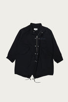 MM6 Maison Margiela - Fishtail Parka - Black Numbers - Canoe Club
