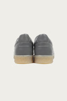 MM6 Maison Margiela - Leather 6 Court Sneakers - Grey - Canoe Club