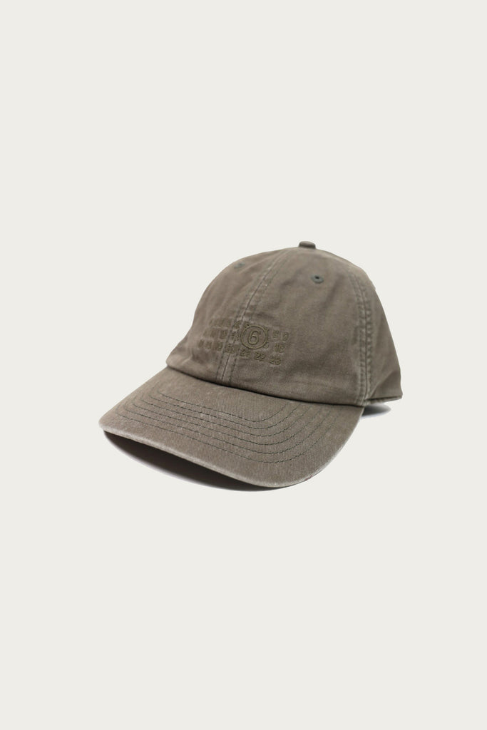 MM6 Maison Margiela - Numbers Hat - Greige - Canoe Club