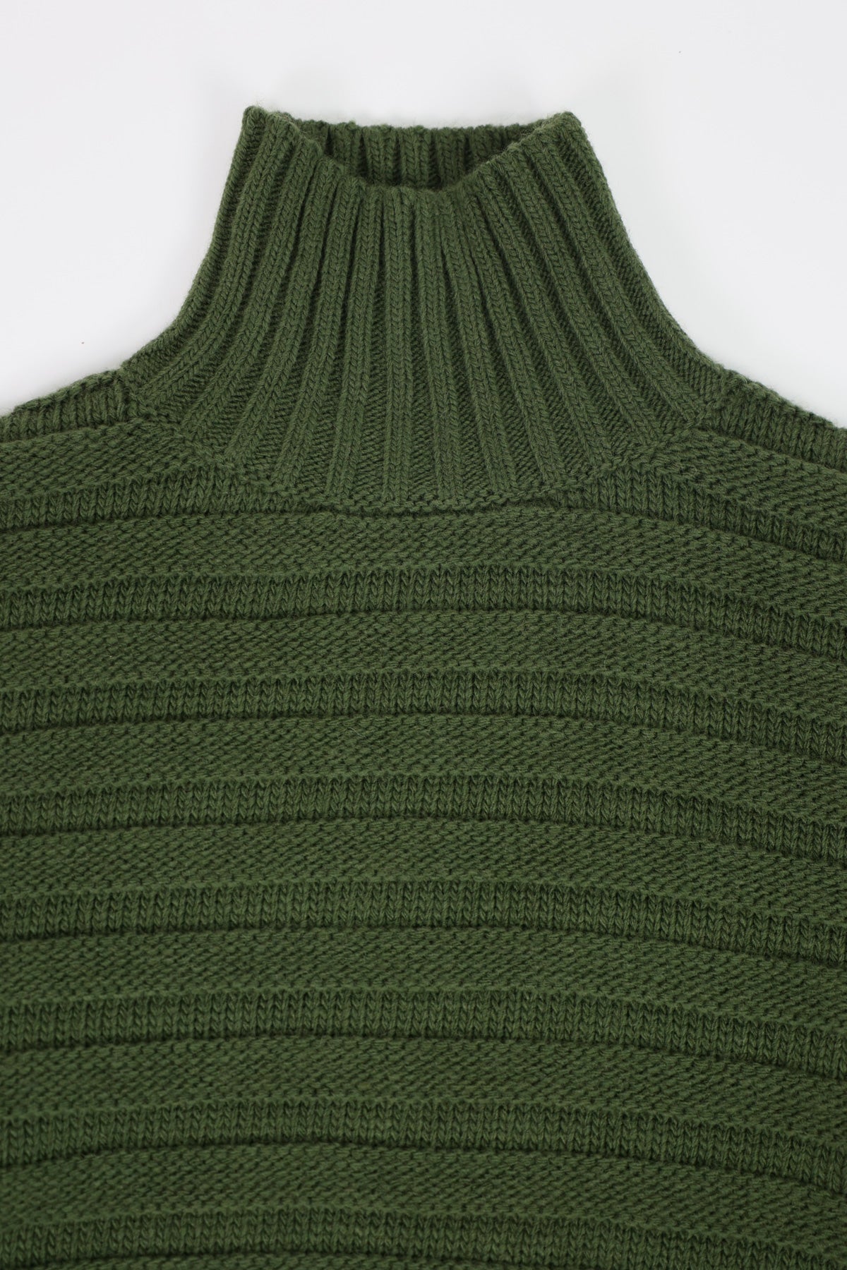 MM6 Maison Margiela Pullover | Textured Olive | Canoe Club