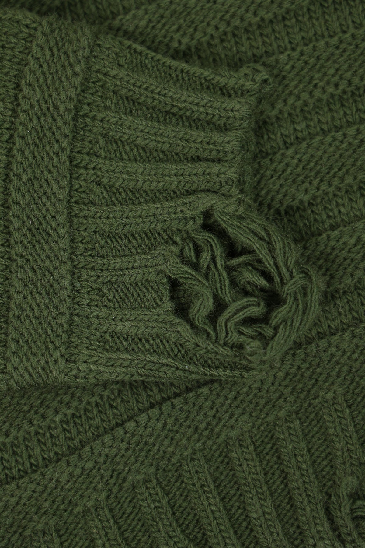 MM6 Maison Margiela Pullover | Textured Olive | Canoe Club