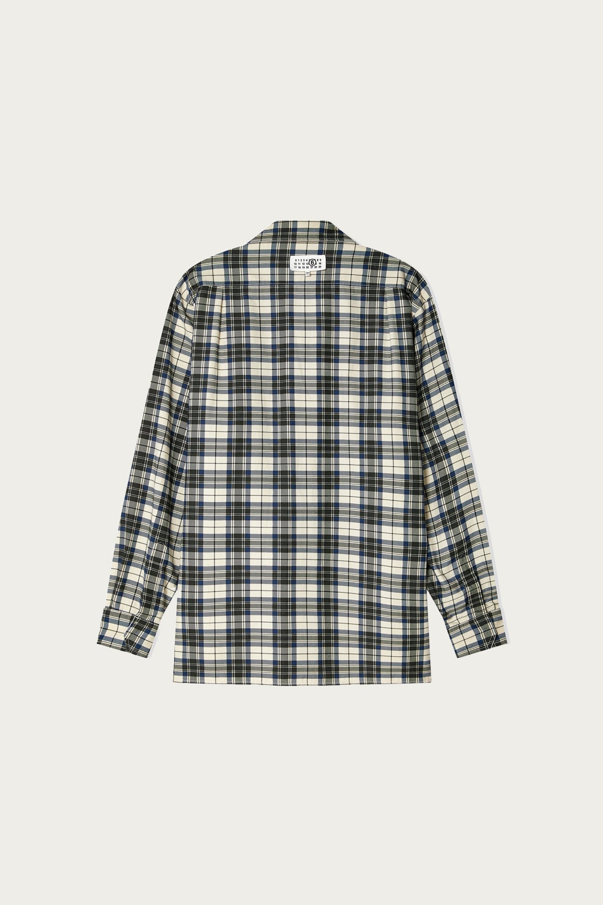 MM6 Maison Margiela - Reversible Flannel Shirt - Black/Blue - Canoe Club