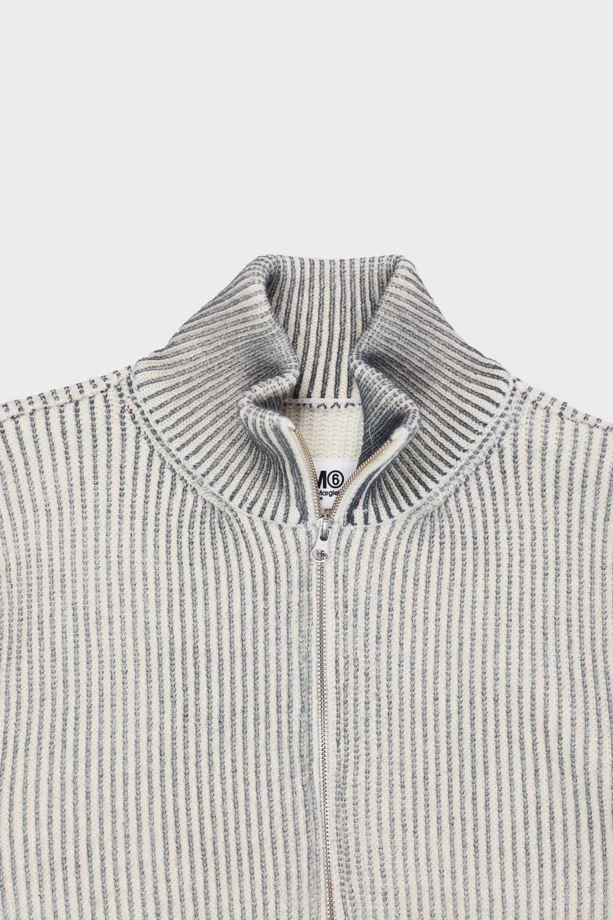 Margiela zip up online cardigan