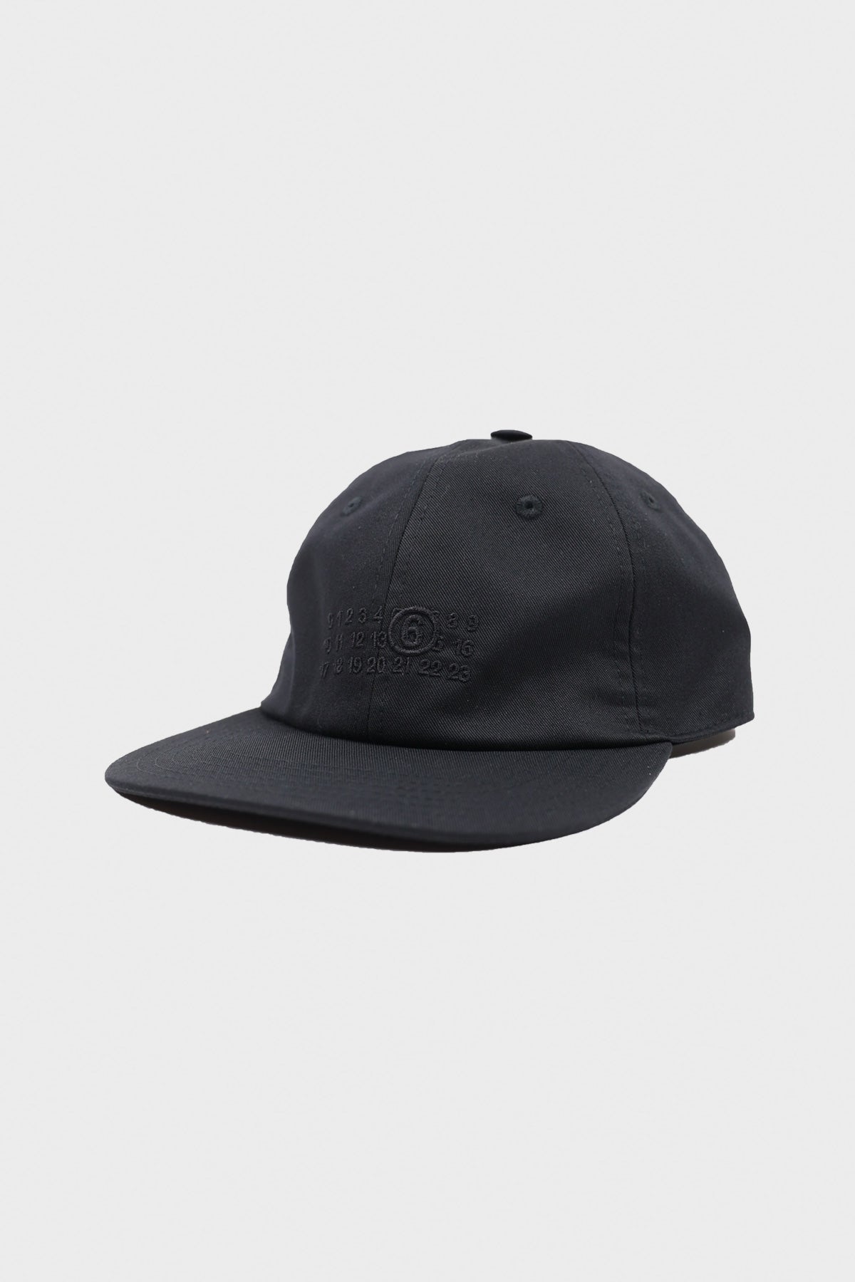 MM6 Maison Margiela - Numbers Cap - Black - Canoe Club