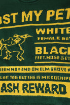 MM6 Maison Margiela - Missing Poster Crewneck Sweater - Green/Yellow - Canoe Club