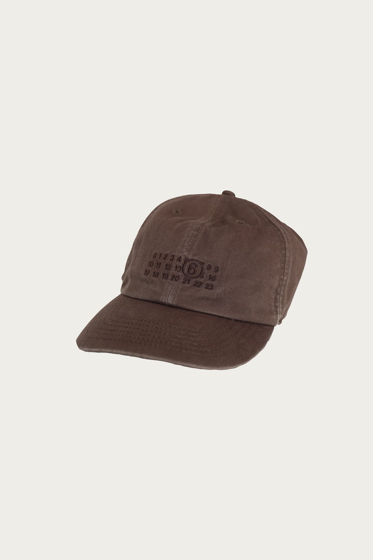 MM6 Maison Margiela - Numbers Hat - Brown - Canoe Club