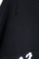 MM6 Maison Margiela - Numbers Knit Sweater - Black/White - Canoe Club