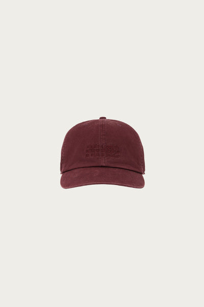 ろろ　ＭＭ6 キャップ MM6 Maison Margiela Numerals Hat | Burgundy | Canoe Club
