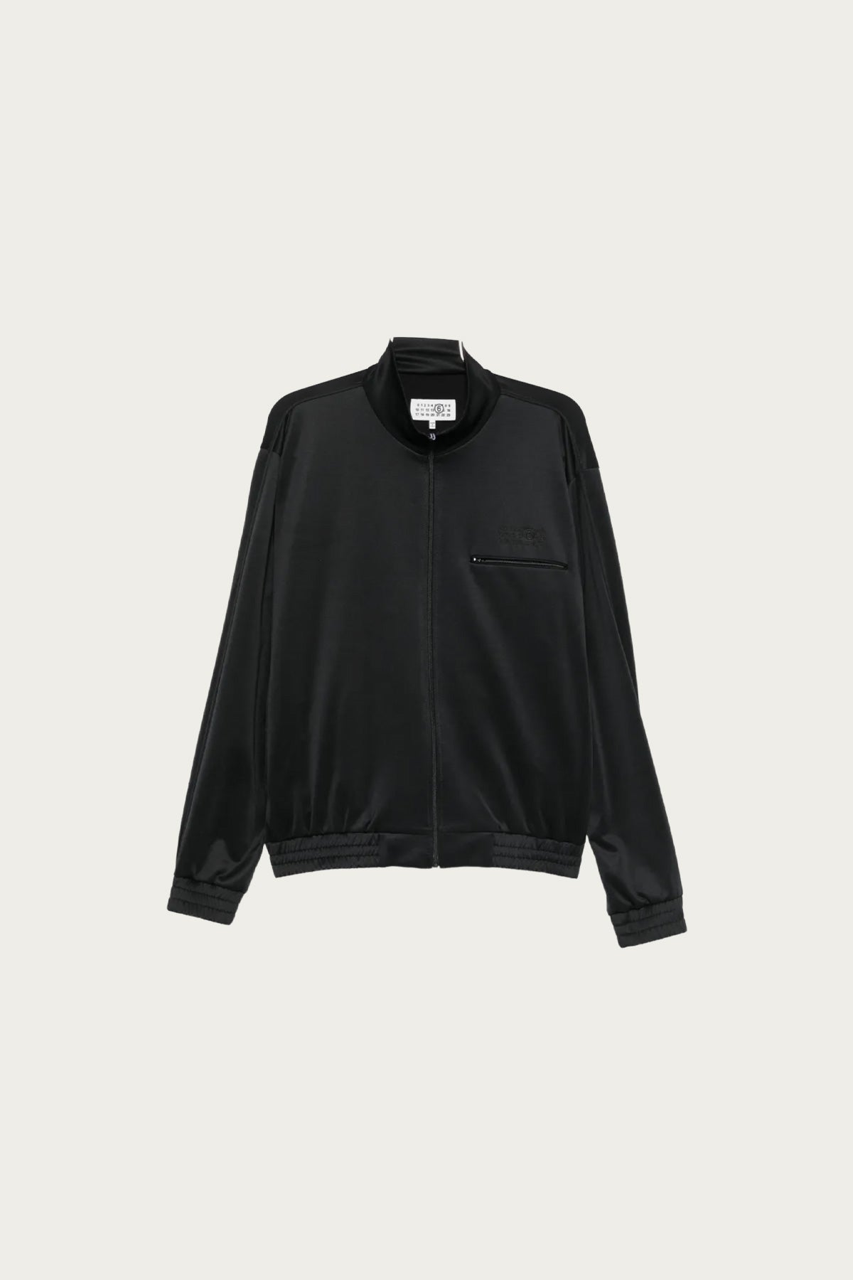 MM6 Maison Margiela Numeric Signature Track Jacket | Black | Canoe