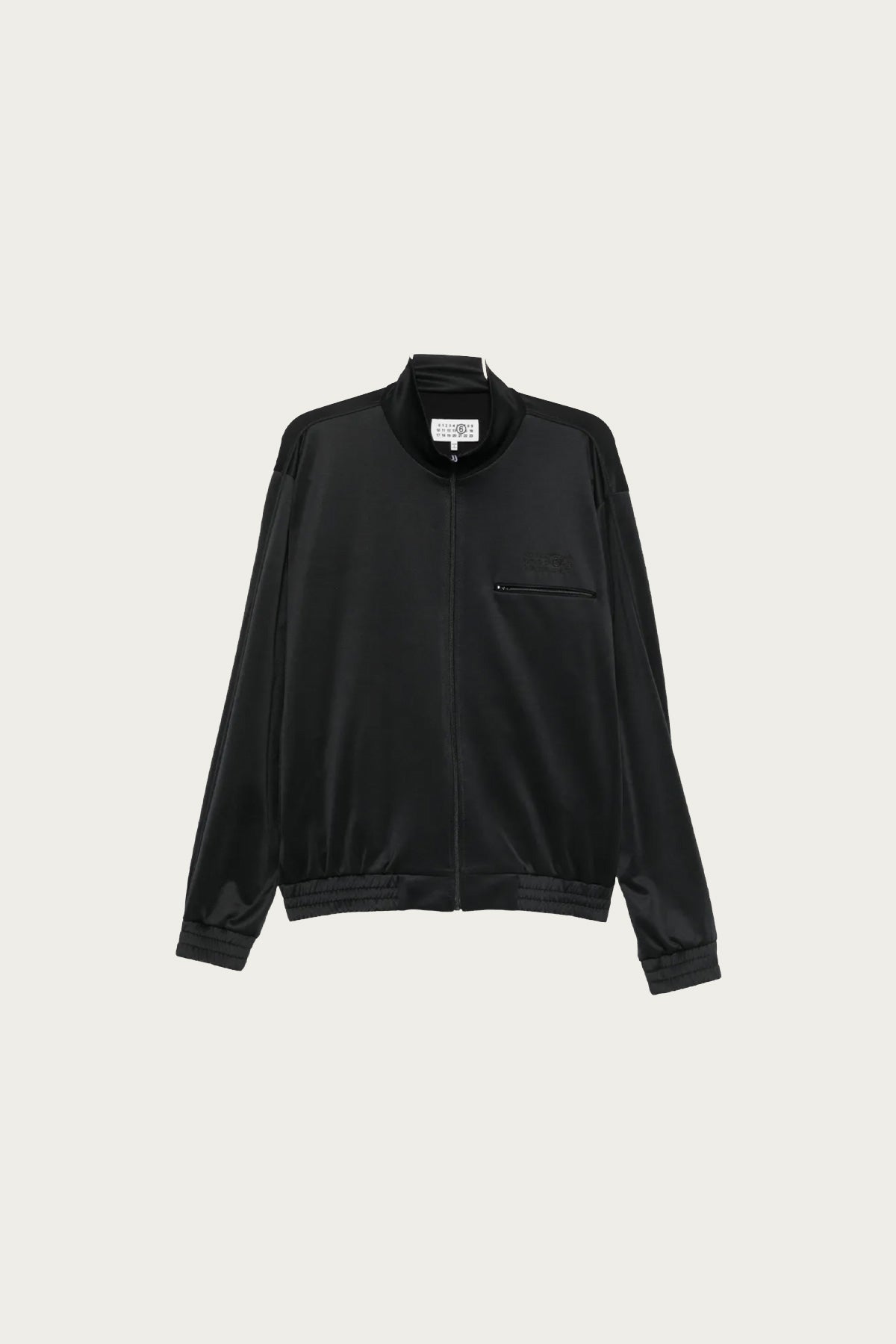 MM6 Maison Margiela - Numeric Signature Track Jacket - Black - Canoe Club
