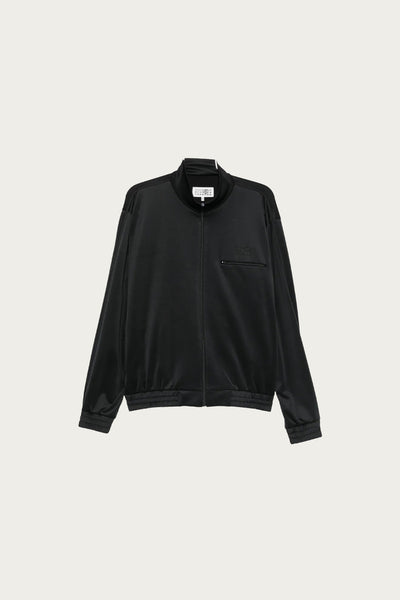 MM6 Maison Margiela Numeric Signature Track Jacket | Black | Canoe