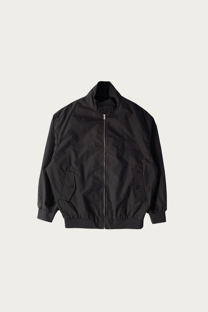 MM6 Maison Margiela Numerical 6 Harrington Jacket | Black | Canoe Club