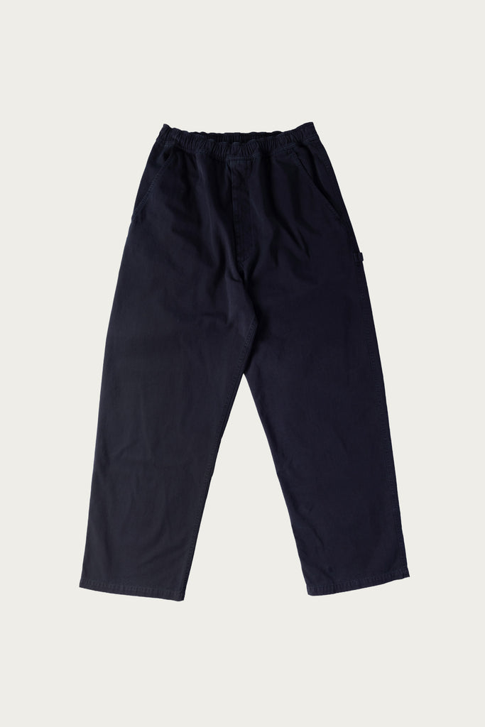 MM6 Maison Margiela Overdyed Gabardine Wide-Leg Trousers | Blue