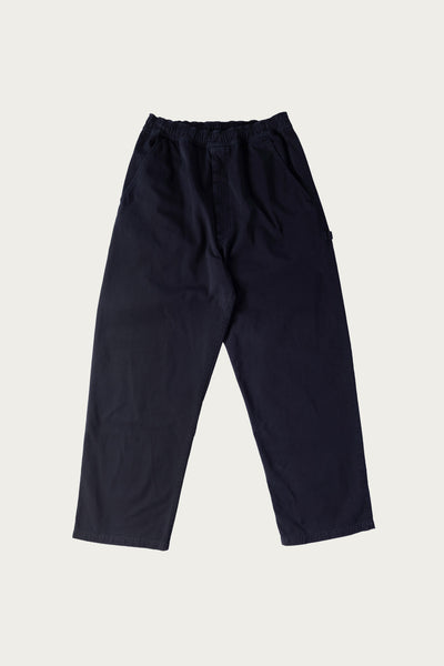 MM6 Maison Margiela Overdyed Gabardine Wide-Leg Trousers | Blue
