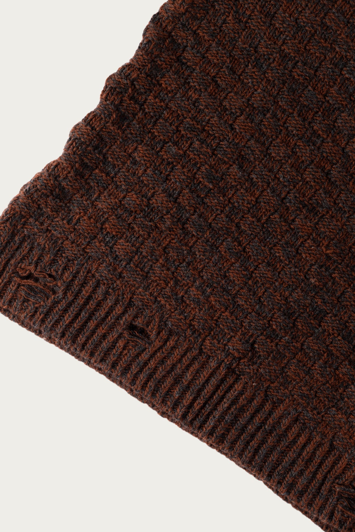 MM6 Maison Margiela - Patterned Sweater - Grey/Orange - Canoe Club