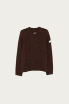 MM6 Maison Margiela - Patterned Sweater - Grey/Orange - Canoe Club