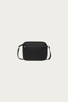 MM6 Maison Margiela - Pebbled Leather Shoulder Bag - Black - Canoe Club