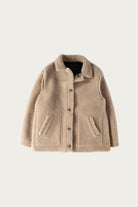 MM6 Maison Margiela - Reversbile Leather/Shearling Jacket - Black/Brown - Canoe Club