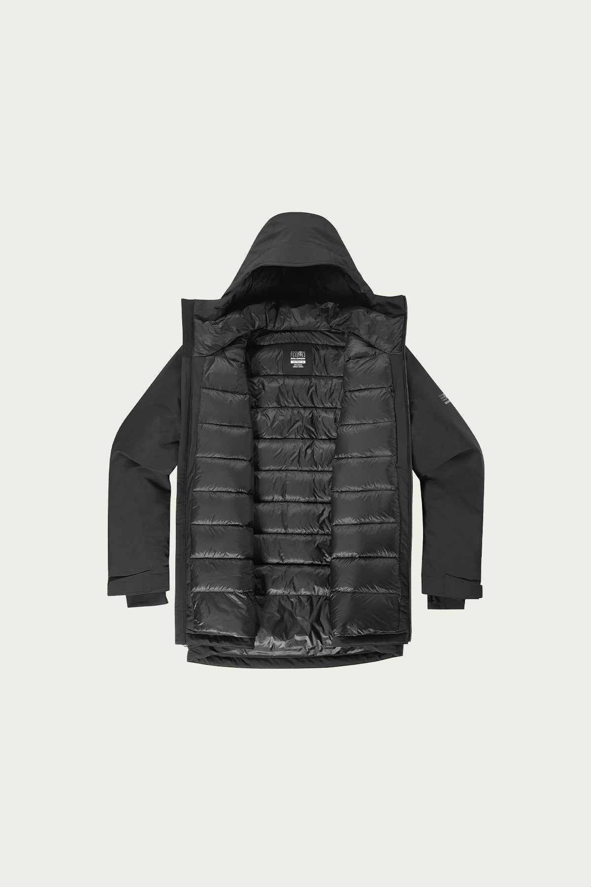 MM6 Maison Margiela - MM6 x Salomon Waterproof Down Parka - Black - Canoe Club