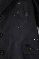 MM6 Maison Margiela - Single Breasted Paint Splatter Jacket - Black - Canoe Club