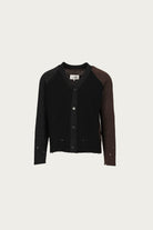 MM6 Maison Margiela - Two-Tone Cardigan - Black/Brown - Canoe Club