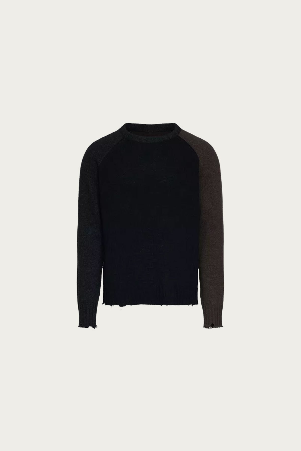 MM6 Maison Margiela - Two-Tone Cardigan - Black/Brown - Canoe Club