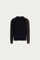 MM6 Maison Margiela - Two-Tone Cardigan - Black/Brown - Canoe Club