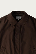MM6 Maison Margiela - Two-Way Zip Blouson - Chocolate Brown - Canoe Club