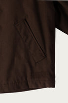 MM6 Maison Margiela - Two-Way Zip Blouson - Chocolate Brown - Canoe Club