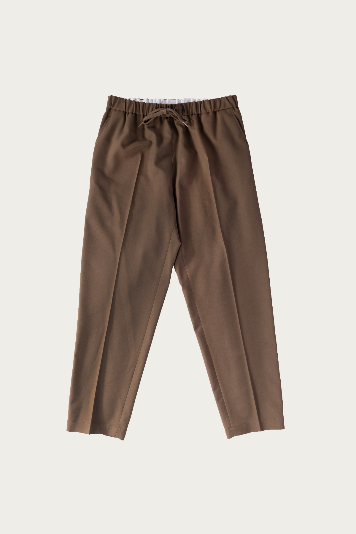 MM6 Maison Margiela - Wool Blend Trousers - Taupe - Canoe Club
