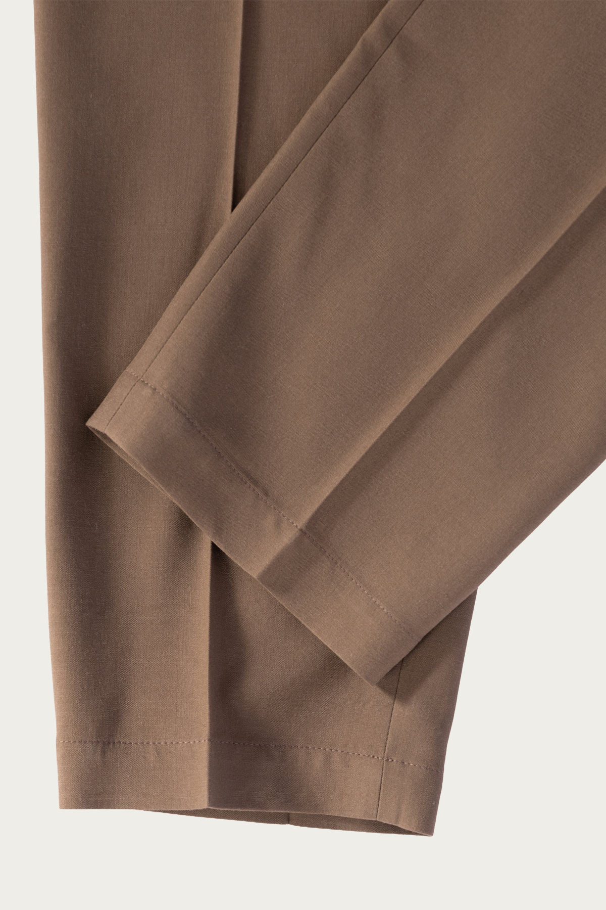 MM6 Maison Margiela - Wool Blend Trousers - Taupe - Canoe Club
