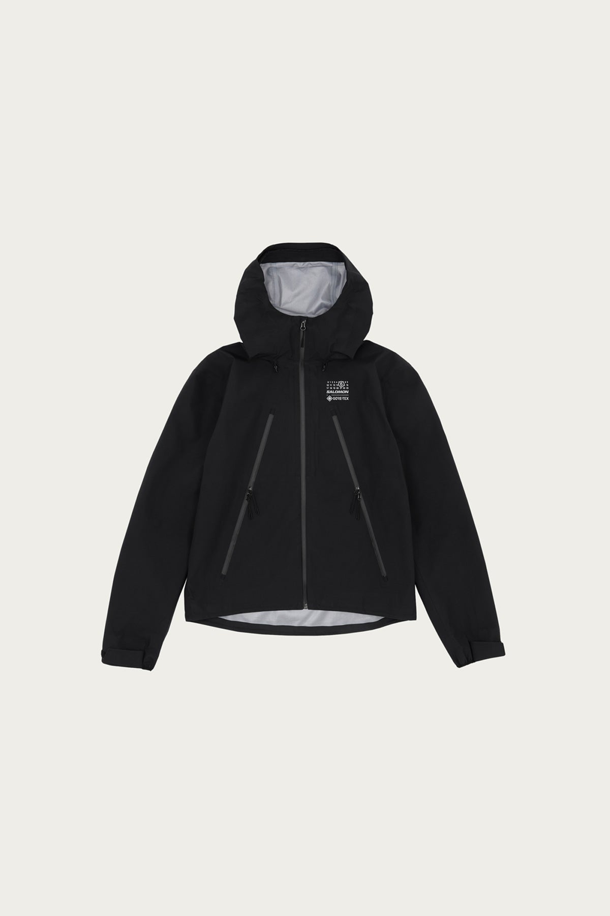 MM6 x SALOMON GORE-TEX ブラックジャケット MM6 x Salomon Rain Jacket | Black Goretex | Canoe Club