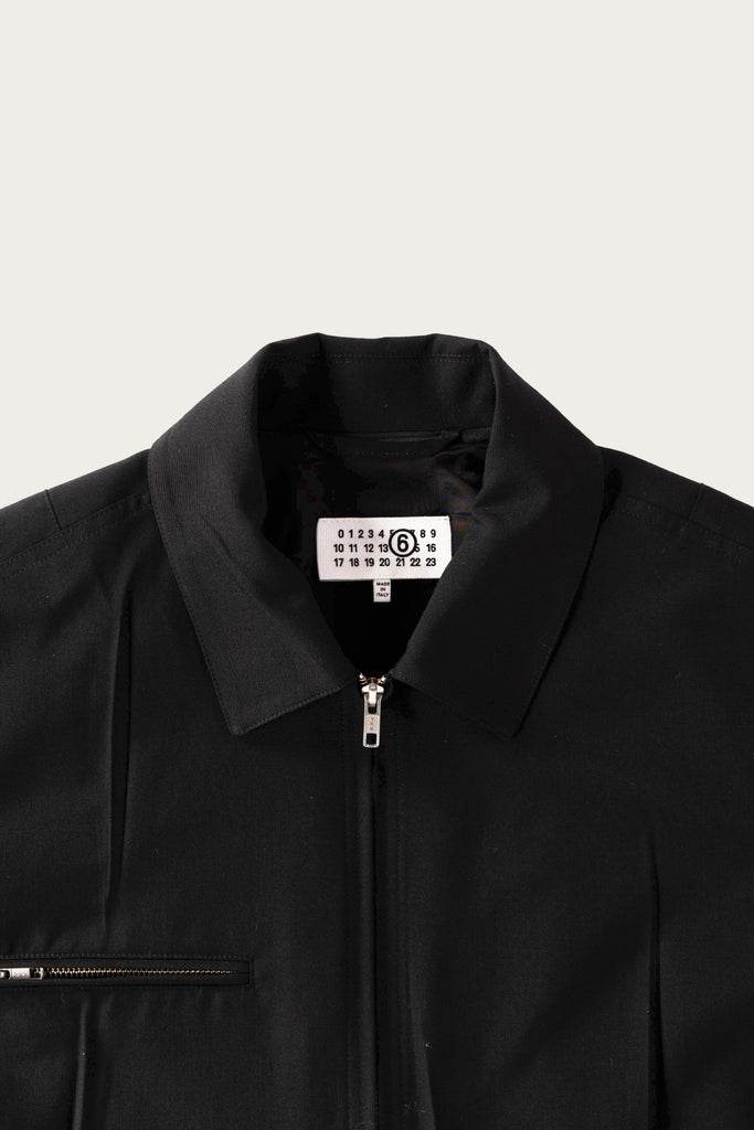 MM6 Maison Margiela - Zip Jacket - Black - Canoe Club