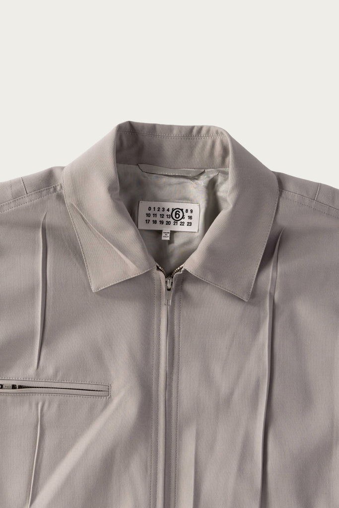 MM6 Maison Margiela - Zip Jacket - Light Grey - Canoe Club