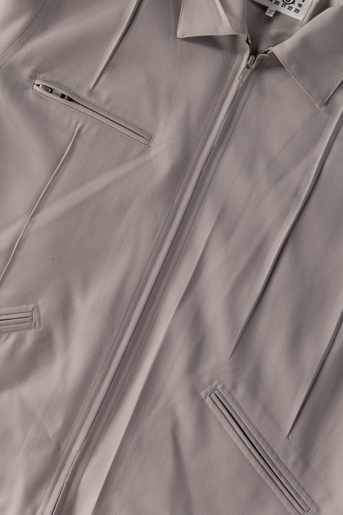 MM6 Maison Margiela - Zip Jacket - Light Grey - Canoe Club