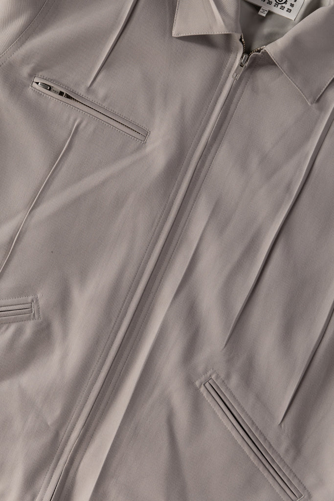 MM6 Maison Margiela - Zip Jacket - Light Grey - Canoe Club