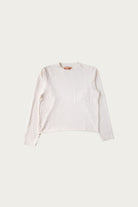 Monostereo - LS Raw Hem Tee - Cloud - Canoe Club
