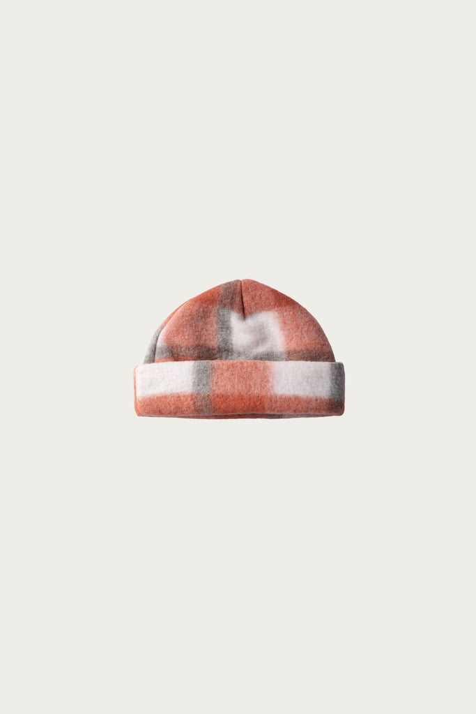 Monostereo - Barn Beanie - Red Plaid - Canoe Club